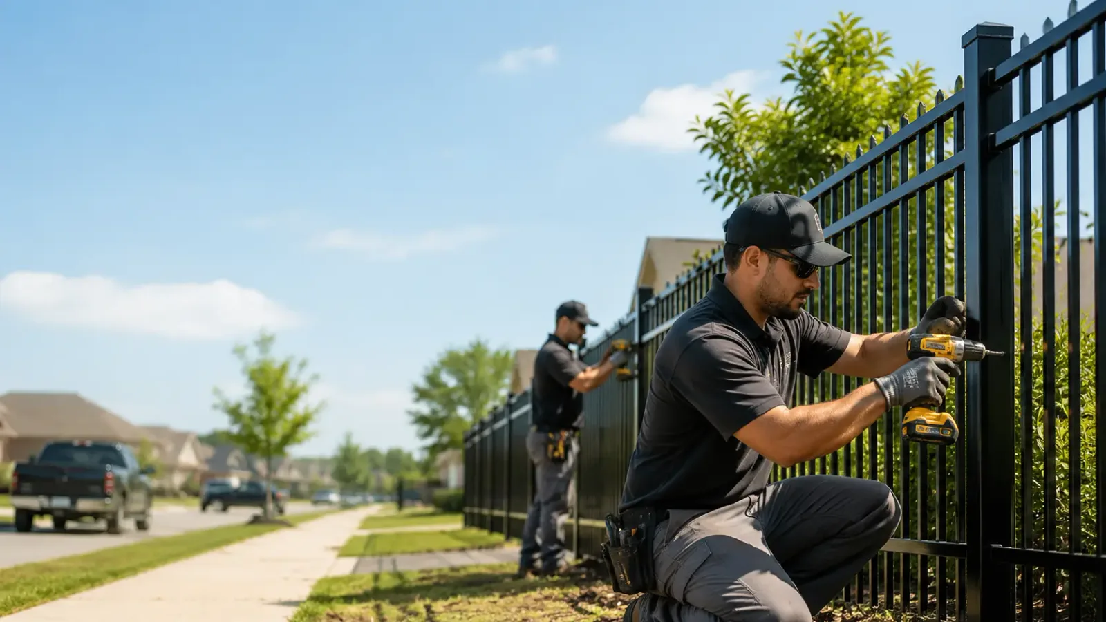 Metal Fence Installation in Sabina, OH